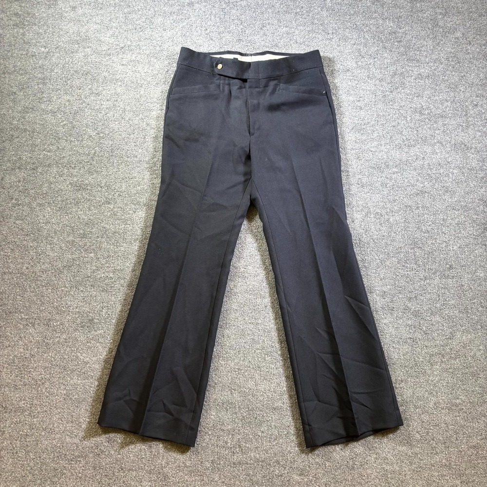 Vintage Levi's Panatela Pant Mens 34x32 Black Golf Bootcut Sports Performance
